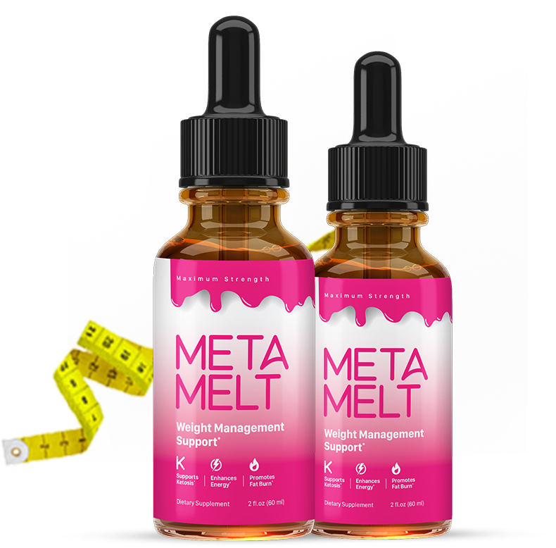 Meta Melt Natural Weight Loss Drops Sublingual Fat-Burning Supplement